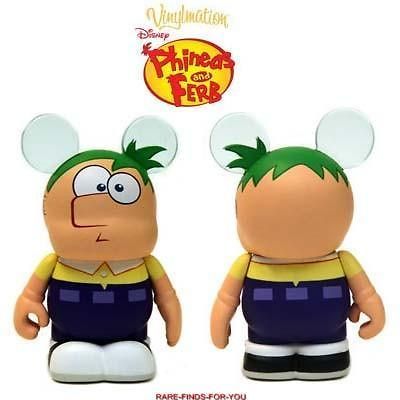 Disney PHINEAS and FERB 2 Pack BASIC 3.5 Action Figures SET MOC, 2010