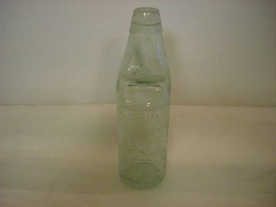 ANTIQUE VINTAGE HIRAM CODD INTERIOR BALL STOPPER BOTTLE EMMERSON BROS