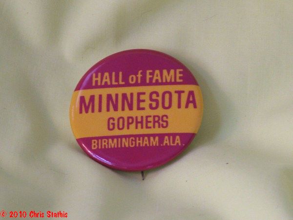 Univ. of Minnesota Gophers Vintage Hall of Fame Game