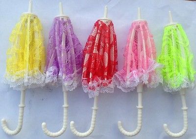 SINDY DOLL PRINCESS WEDDING STYLE LACE UMBRELLA 5 COLORS FREE POST UK