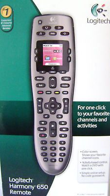 BRAND NEW Brookstone Logitech Harmony 650 Remote NEW