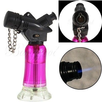 Refillable Spray Gun Jet Flame Butane Gas Torch Lighter 1300°C