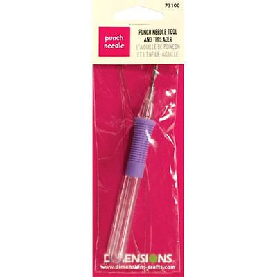 Dimensions ~ Punch Needle and Threader Tool w/2 Threaders #73100