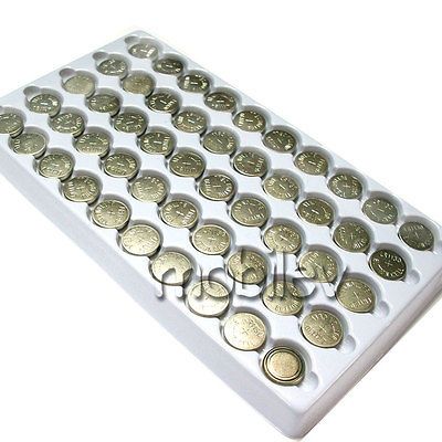 G13 LR44 LR1154​ GPA76 GS14 L1154 Alkaline Button Battery Cell Watch