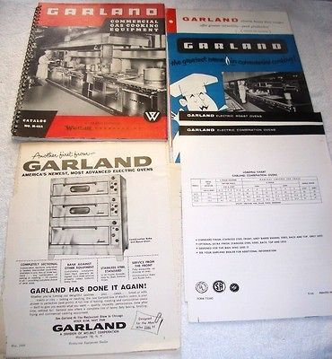 Garland Welbilt Corp Cooking Equipment Catalog NY Canada 1960