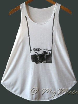 Vest Nikon Classic Tank Ladies Unique London Camden New Collection