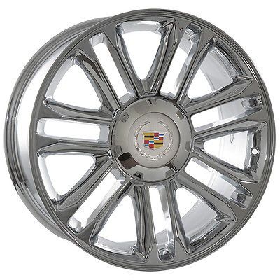 20 inch Cadillac Escalade 2012 Platinum chrome wheels rims
