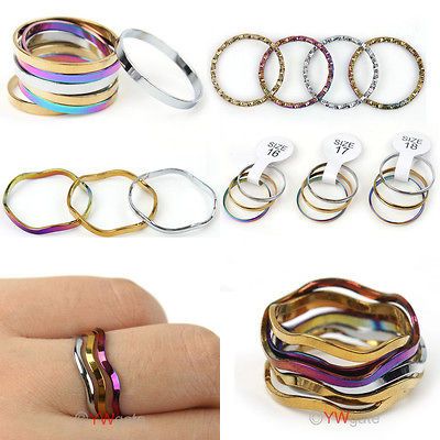 FREE SHIP 12pcs Mixed Color Copper Above The Knuckle Ring Free Ship
