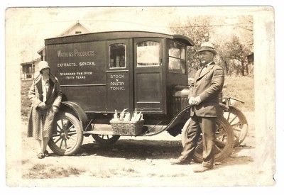 1920`s WATKINS PRODUCTS TRUCK SNAPSHOT