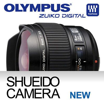 NEW OLYMPUS ZUIKO DIGITAL ED 8mm F3.5 FISHEYE LENS