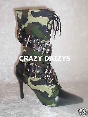 camouflage boots in Womens Shoes