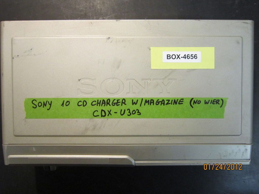 sony cd changer cdx