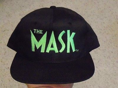 The Mask hat VINTAGE Snapback DS Movie Hat Jim Carrey Official Hat