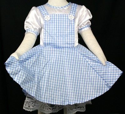 GIRLS WIZARD OF OZ DOROTHY DRESS BIRTHDAY PARTY COSTUME XMAS 3 5 K10