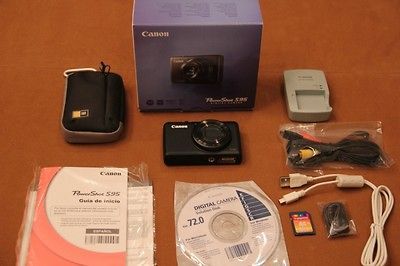 Canon PowerShot S95 10.0 MP Digital Camera   bundle w/ extra Case & SD