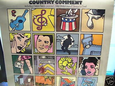 Country Comment LP Sleepy Labeef Linda Martell Webb Pierce SEALED