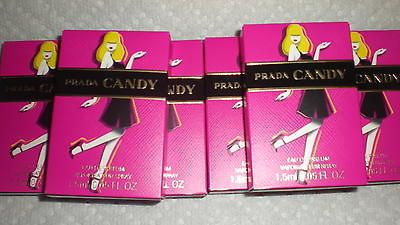 PRADA CANDY eau de parfum SPRAY SAMPLES