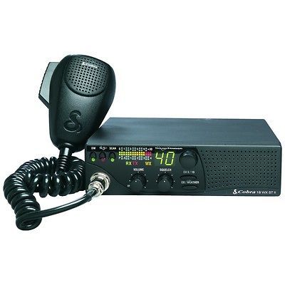 2yr Warranty Bonus Cobra 40 CHANNEL CB RADIO   Kit (18 WX ST II)