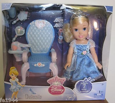 Disneys Cinderella Doll & Vanity 14 New In Box. on PopScreen