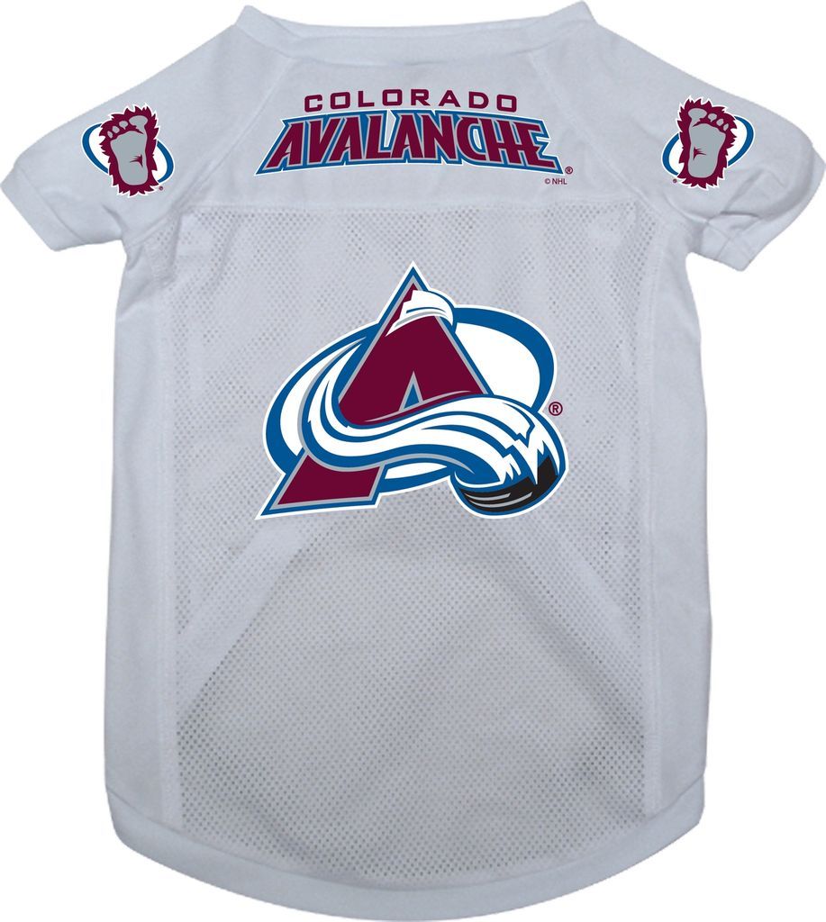 COLORADO AVALANCHE PET DOG HOCKEY JERSEY v ALL SIZES