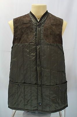 Vintage Beaver Fishing Duck Hunting Shooting Vest Jacket Made In