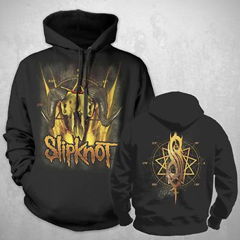 Slipknot Cattle Skull Hoodie SM, MD, LG, XL, XXL New