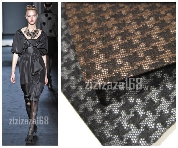 NEW CELEBRITY FASHION HOUNDSTOOTH PATTERN TIGHTS