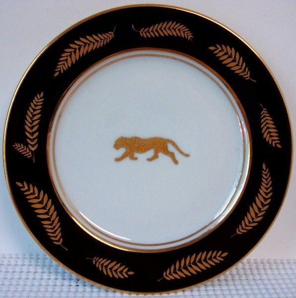 Lynn Chase JAGUAR GOLD 6 3/8 Bread Plate (s) NEW