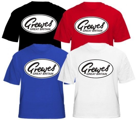 GREEVES TWINSHOCK VINTAGE MOTOCROSS EVO MENS TSHIRT