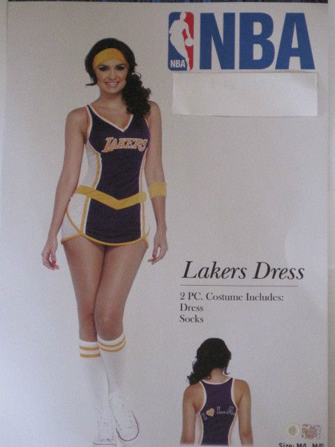 NBA Lakers Women Dress Jersey   Cheerleader