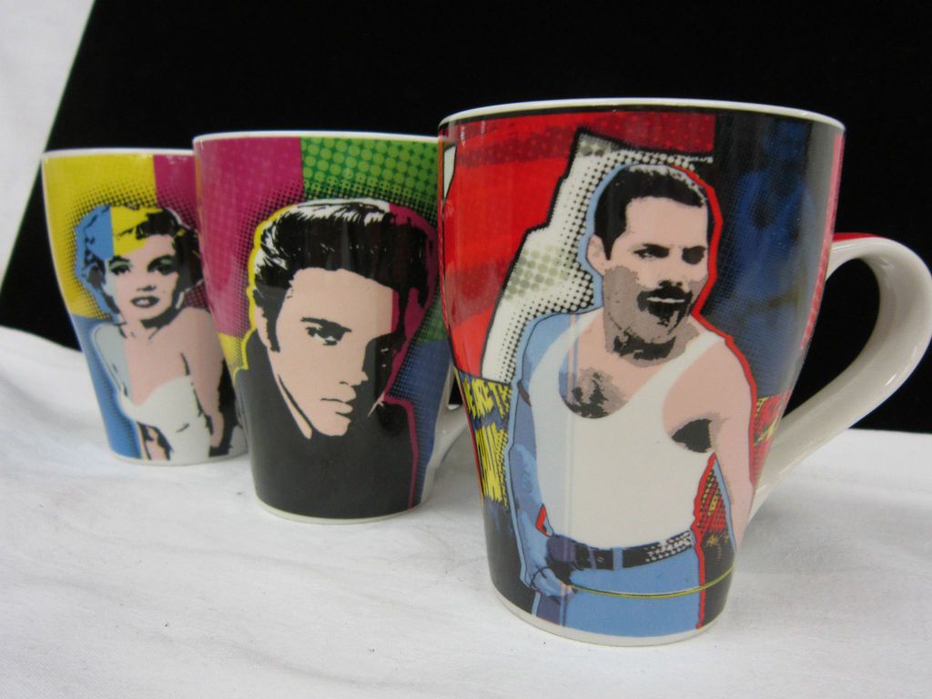 SALE* POP ART CHINA MUGS