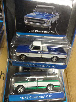 1972 Chevrolet C10 Pickup Truck With Tool Box Green Machine Set Chase