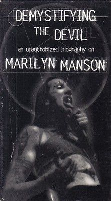 VHSMARILYN MANSON DEMYSTIFYING THE DEVIL