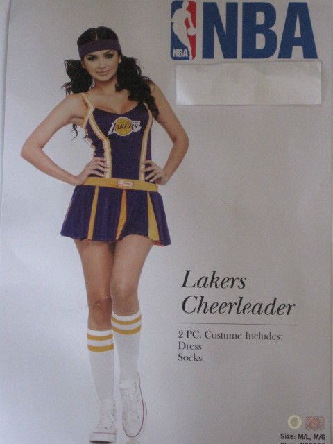 NBA Lakers Women Dress Jersey   Cheerleader