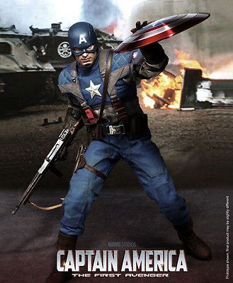 Captain America Chris Evans the first Avenger Leather Jacket FREE