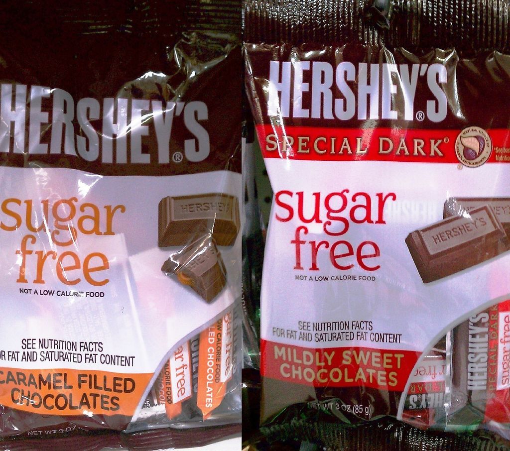 SUGAR FREE CHOCOLATES 3 OZ ~ 3 FLAVOR CHOICES HERSHEYS CHOCOLATE CANDY