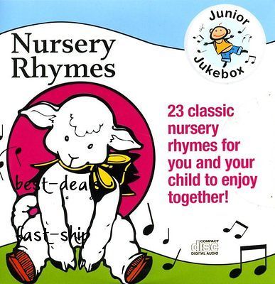 Nursery Rhymes Childrens Sing Along Songs CD New