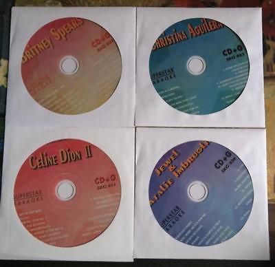 CDG LOT 90S FEMALE KARAOKE HITS OF JEWEL,CELINE DION & MORE (MSRP $