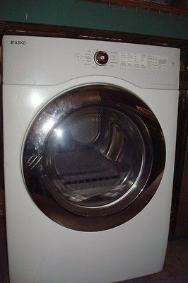 Asko Vented Electric Dryer 27 7.3 cu.ft. Model # TLS752XXLW NEW