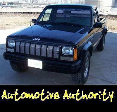 COMANCHE CHROME MESH GRILLE GRILL 88 92 89 90 91 (Fits Jeep Comanche