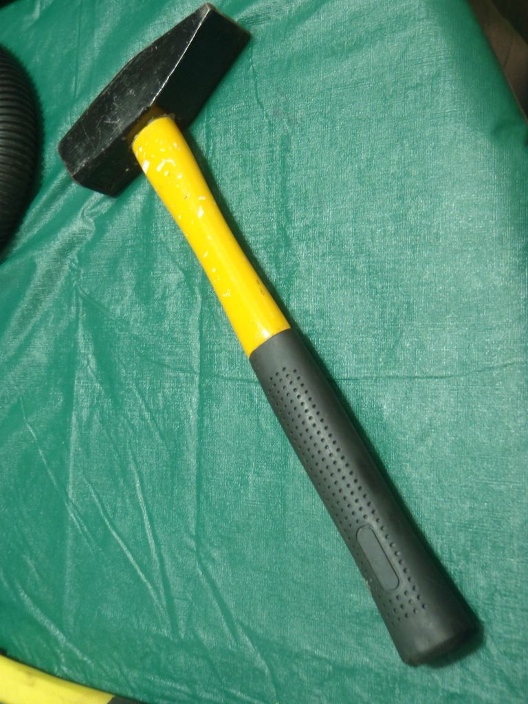 mini sledge hammer 50oz tapered one side square 2nd side