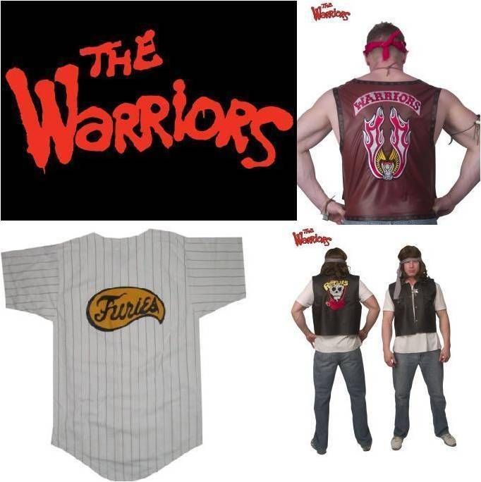Adult Mens The Warriors Movie Vest Halloween Costume