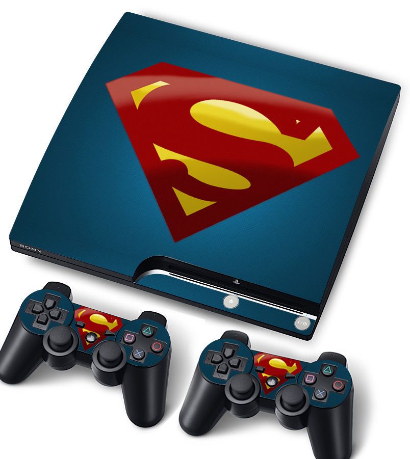 Vinyl Decal Sticker Skin For Sony PlayStation 3 PS3 Slim 2 Controllers