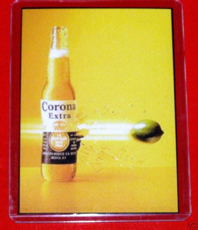 Corona Extra Lime Bullet Drink Beer Fridge Magnet