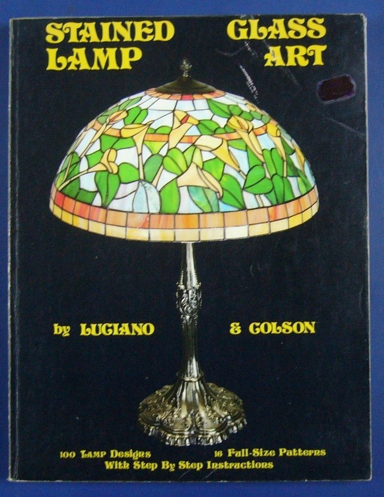 Staind Glass Lamp Art   Luciano & Colson