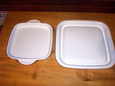 CORNING WARE MICROWAVE PLUS BROWNING GRILLS MW 2 (12) MW 85 (8.5