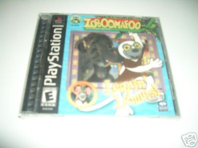 PLAYSTATION PS1 ZOBOOMAFOO Leapin Lemurs FACTORY SEALED NEW PS2 CIB