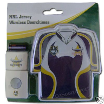 North Queensland Cowboys Wireless Door Chime