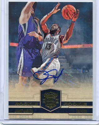 09/10 Court Kings Rookie James Harden Auto 235/649 Thunder