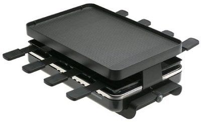 Swissmar KF 77041 8 Person Classic Raclette with Reversible Grill